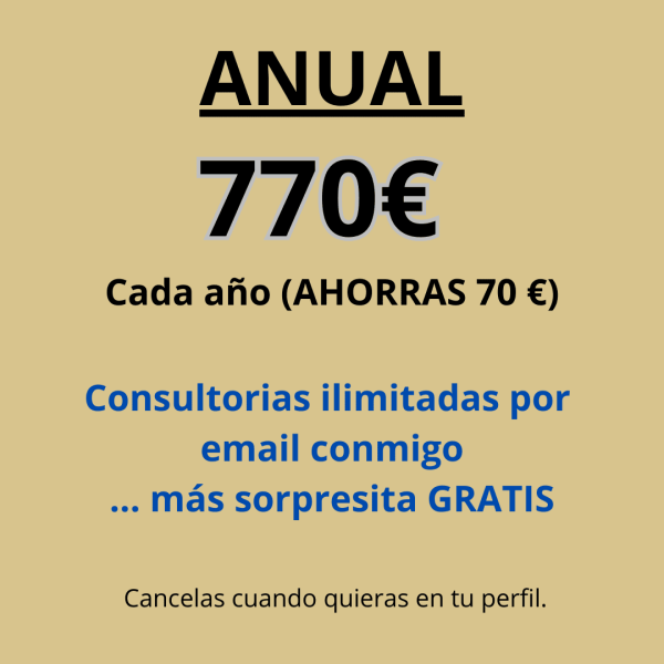 ANUAL MEMBRESIA