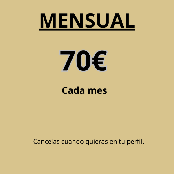 MENSUAL MEMBRESIA